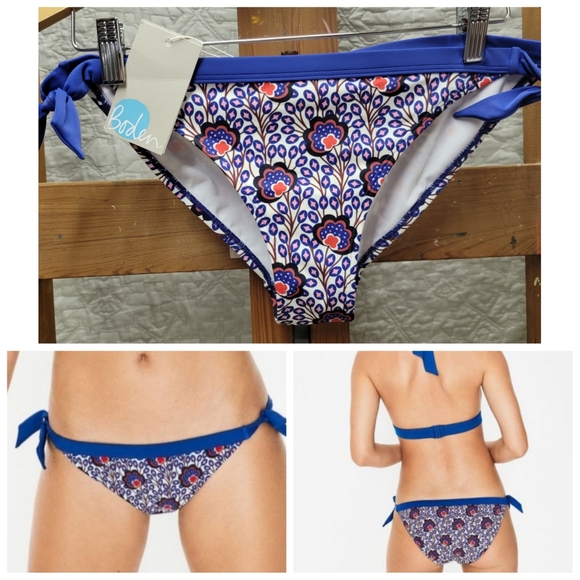Boden Swim New New Boden Swim Bathing Suit Bottoms Sz 8 Island